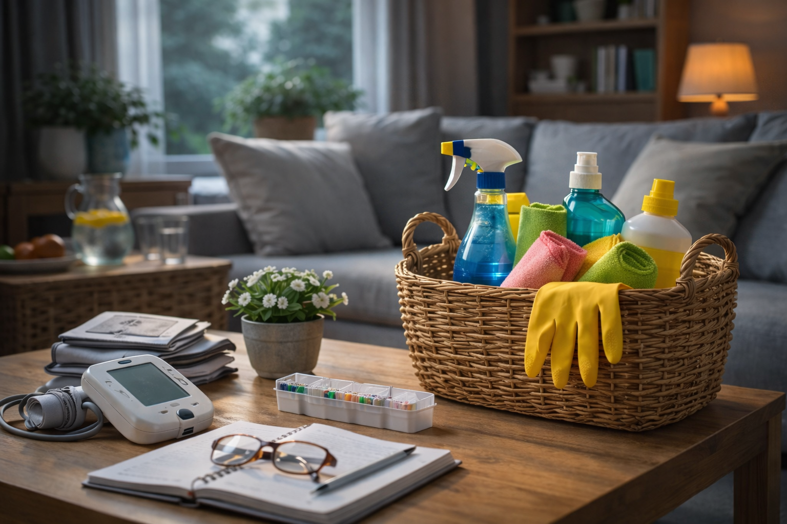 Entretien et présence à domicile